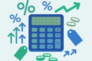 how to calculate percentage increase – calculator illustration